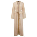 Bandage cardigan robe Arab  dress