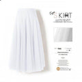 Pleated Mesh Midi Skirt – Women's Prairie Swing Skirt