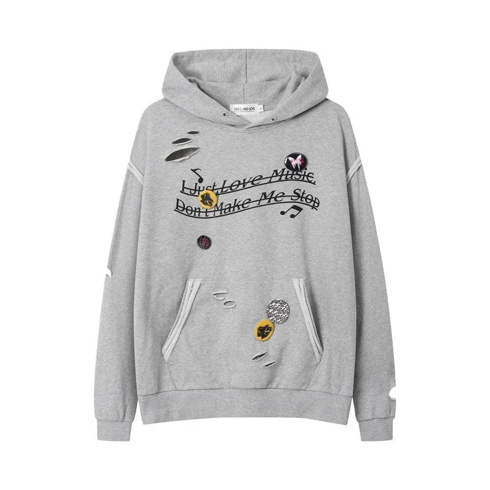 Fall Street fashion Hoodie sweatshirt Pullover unisex