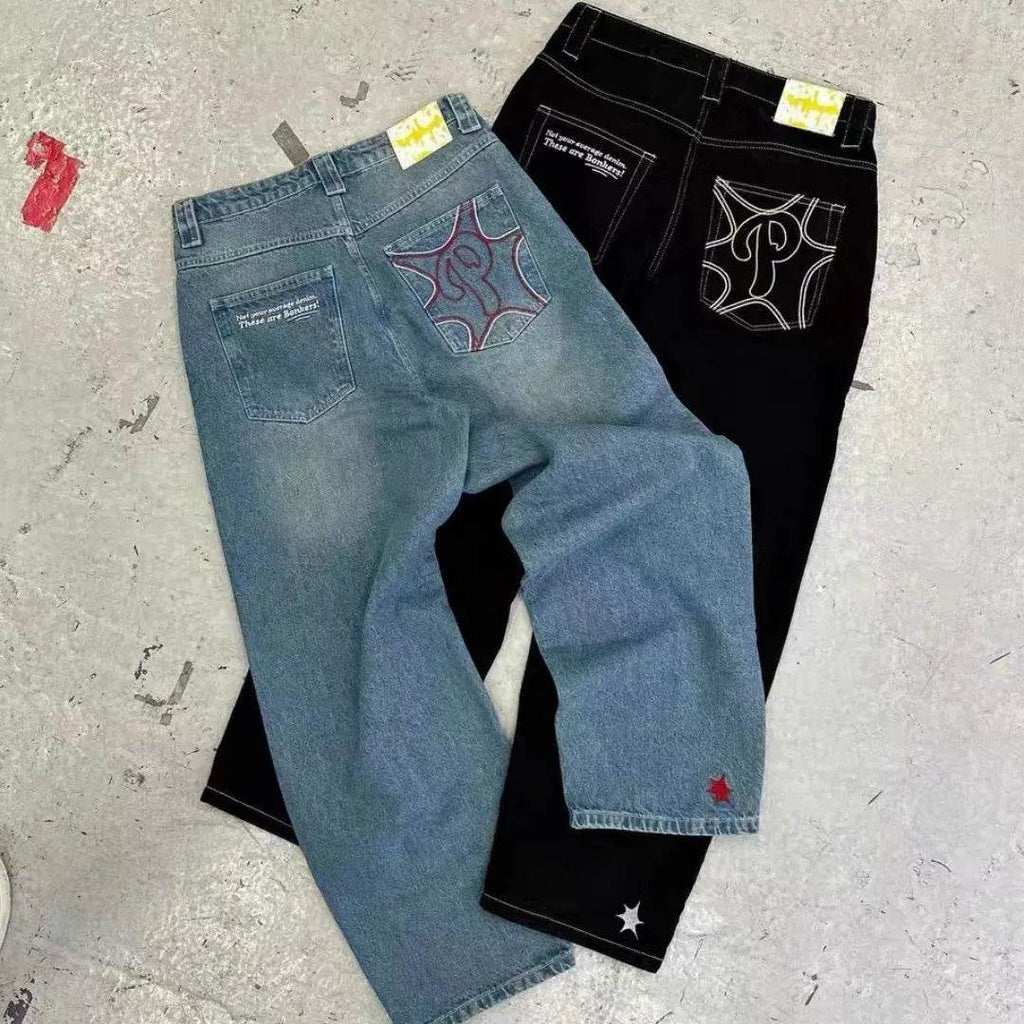 Baggy Jeans – Hip Hop Denim Pants for Men & Women