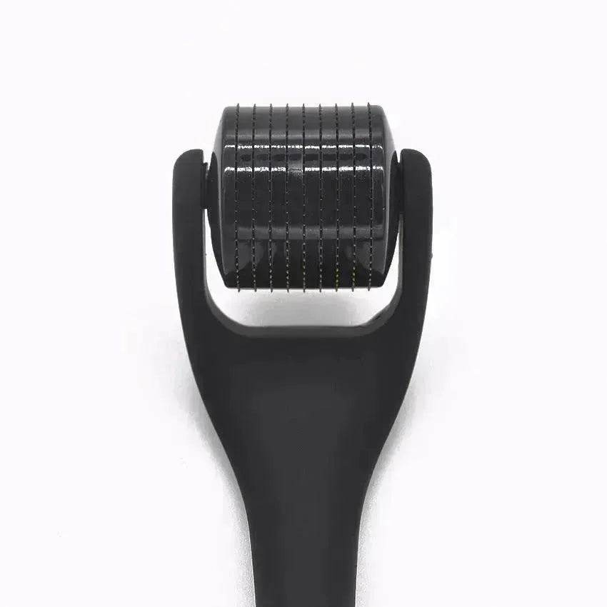 Beard Roller Microneedle Frosted Black Titanium Alloy Needle