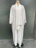 Beautiful Cardigan Robe Abaya Dress for Arab Dubai Turkey Middle East Women.