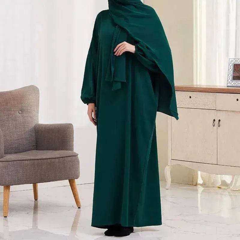 Casual Plain Everyday Abaya for ArabArabic Women  Kaftan Abaya for  Umrah and Haji.