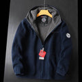 Fleece Hoodie – Warm Zipper Pocket Amekaji Style Hooded Jacket