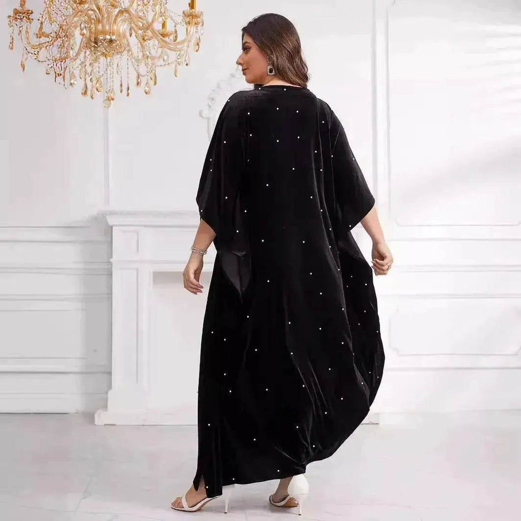 Black Abaya Hijab Jilbab Abaya for ArabMiddle East Arab Dubai Islamic Wear for Women Eid Jalabiya for Women Abaya Khimar set