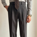 Straight Fitted All-matching formal business Office Work Suit Pants trouser  For Men