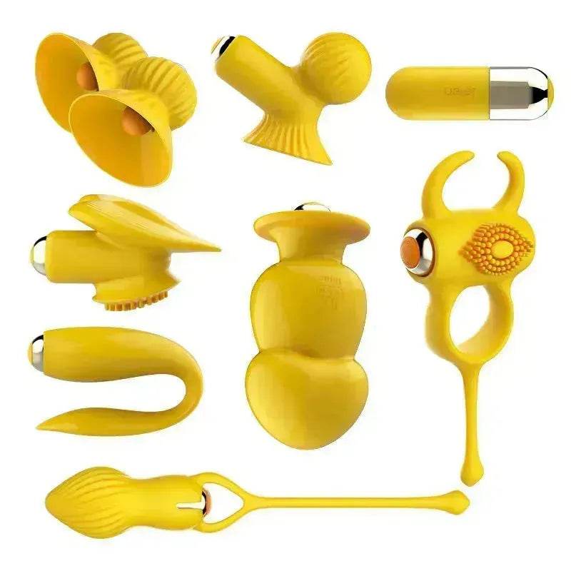 Thunder Storm Seven Torture Multi-functional Toys Kit For Women