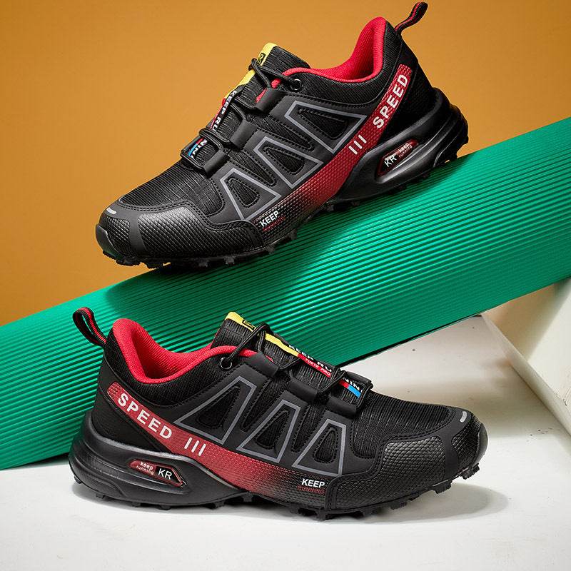 Men’s Hiking Shoes – Ultra-Light, Breathable, Shock-Absorbing Outdoor Trekking Shoes
