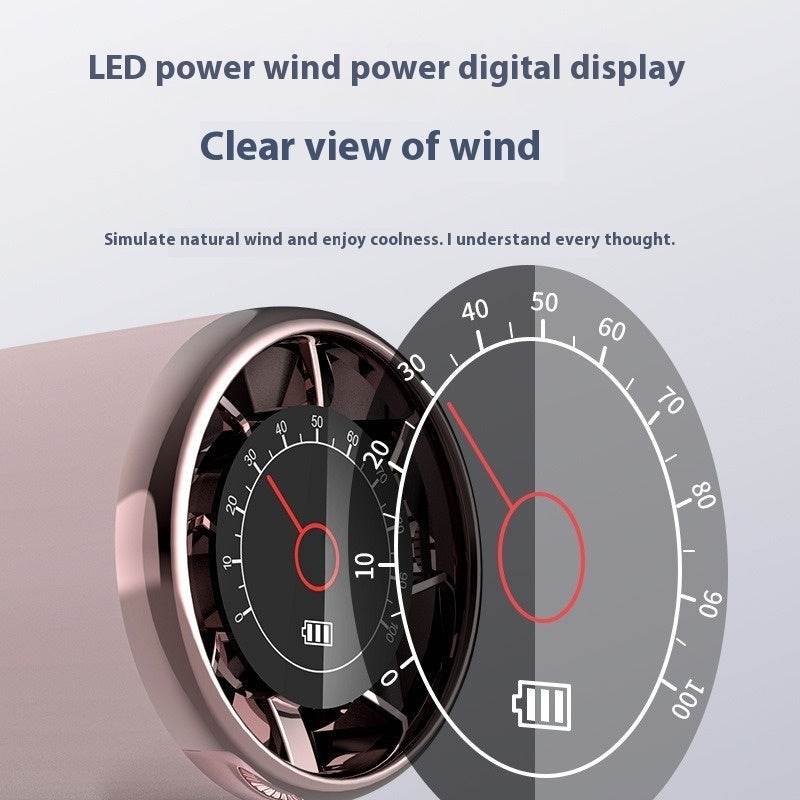Continuously Variable Transmission Multi-gear Dial Handheld Fan