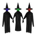 Halloween Black Witches With Change Colors