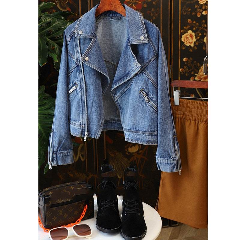 Long Denim Jacket Casual Japanese Korean Style