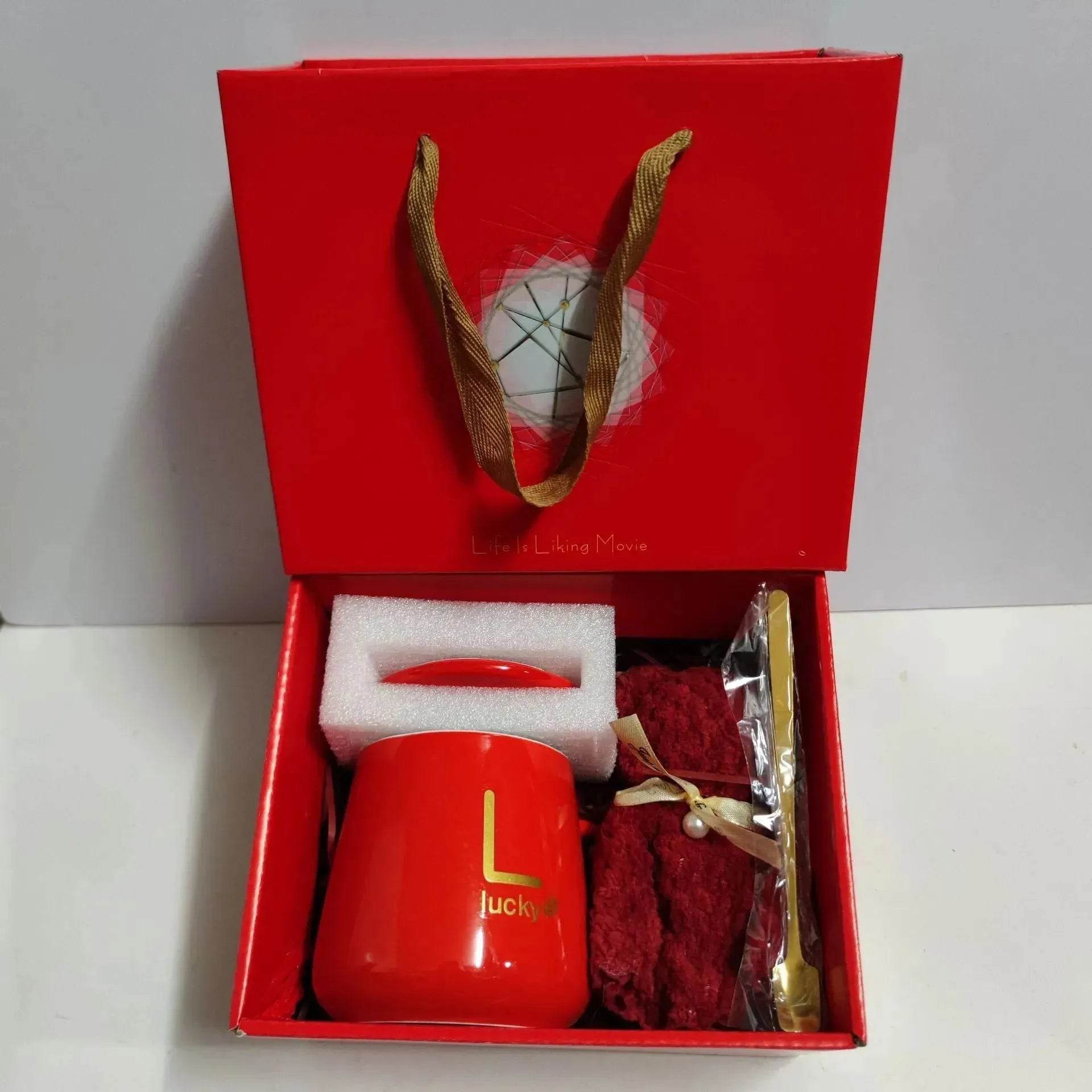 Ceramic Cup Gift Box Opening Gift Activity Gift Wedding Favors