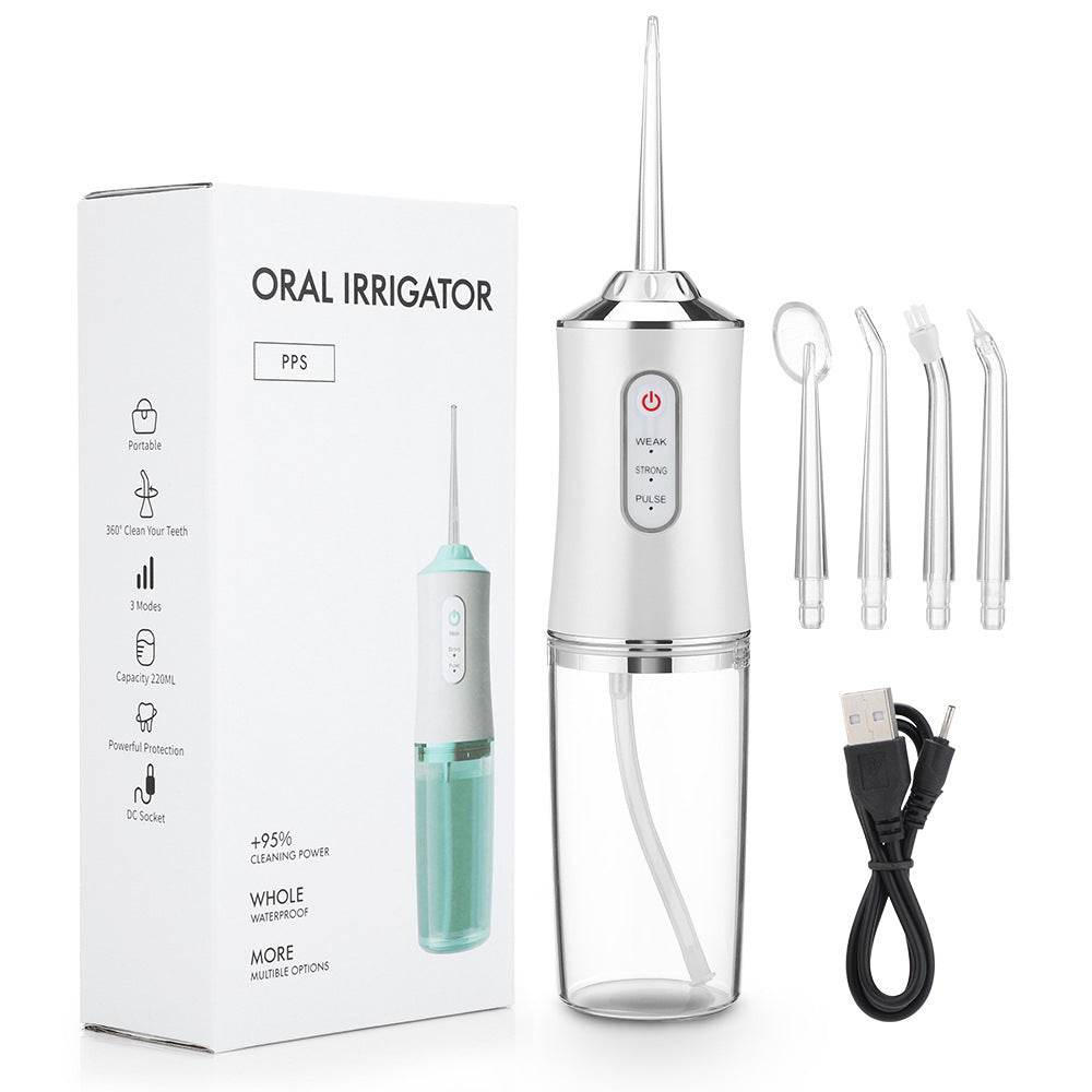 Cordless Dental Electric Flosser High Speed water Spray Oral Irrigator