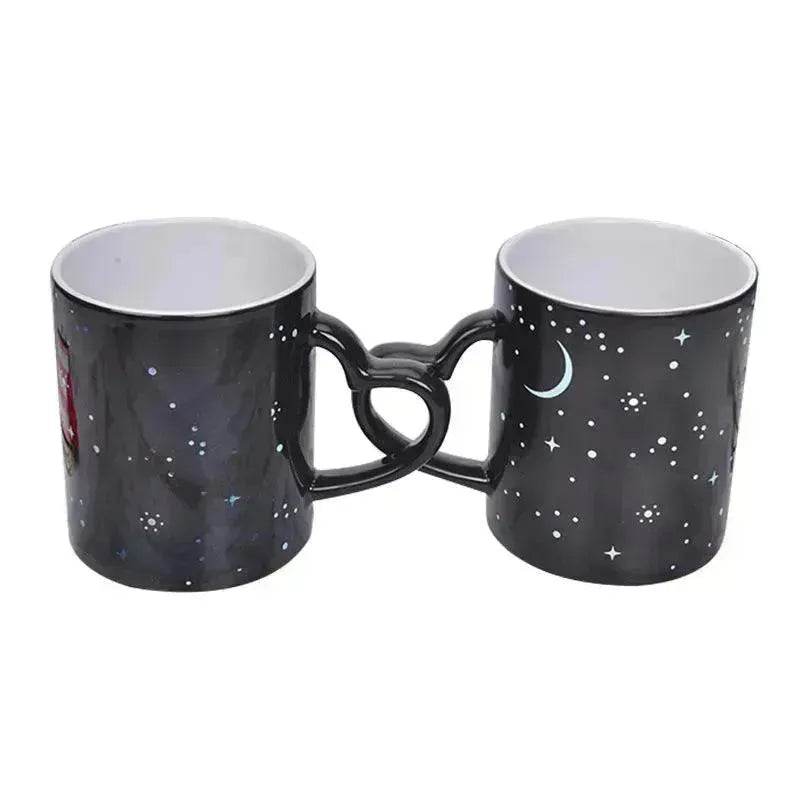 Customized Coffee Cup Creative Color Change Mug Ceramic Cup