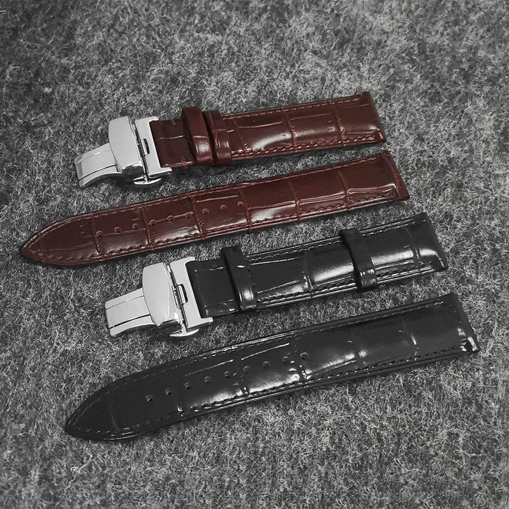 Watch Case 39mm Leather Watch Strap