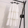 Women's Spring And Summer Chiffon layered Midi maxi Skirt