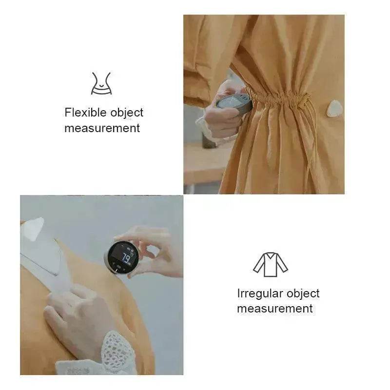 Digital Distance Measuring Instrument Electronic Measuring Ruler Tape Measure High Definition Digital LCD High Precision Electronic Measuring Ruler Tool