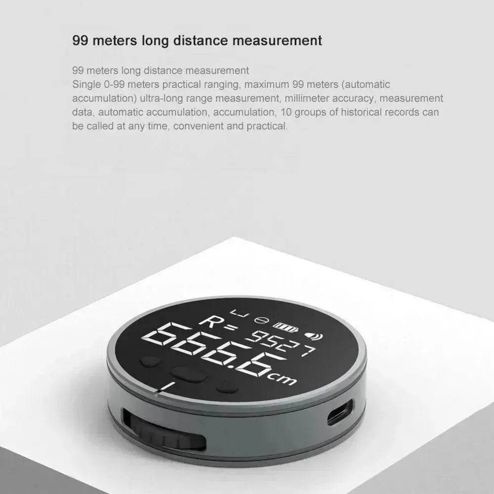 Digital Distance Measuring Instrument Electronic Measuring Ruler Tape Measure High Definition Digital LCD High Precision Electronic Measuring Ruler Tool