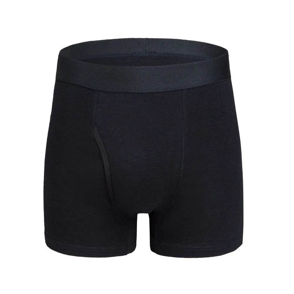 Large Size Men's Cotton Boxer Briefs with pouch Underwear