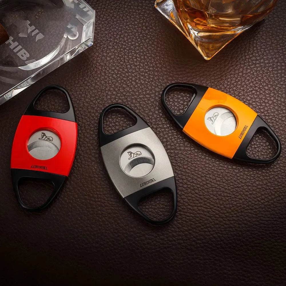 Cigar Gift Box Cigar Cutter leather Case
