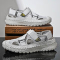 Summer Men's Hollow Mesh Surface Breathable Trendy Casual Shoes All-matching Sandals