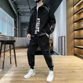 Autumn Casual Sportswear 2pcs suit Workwear Tracksuit Outfit for men