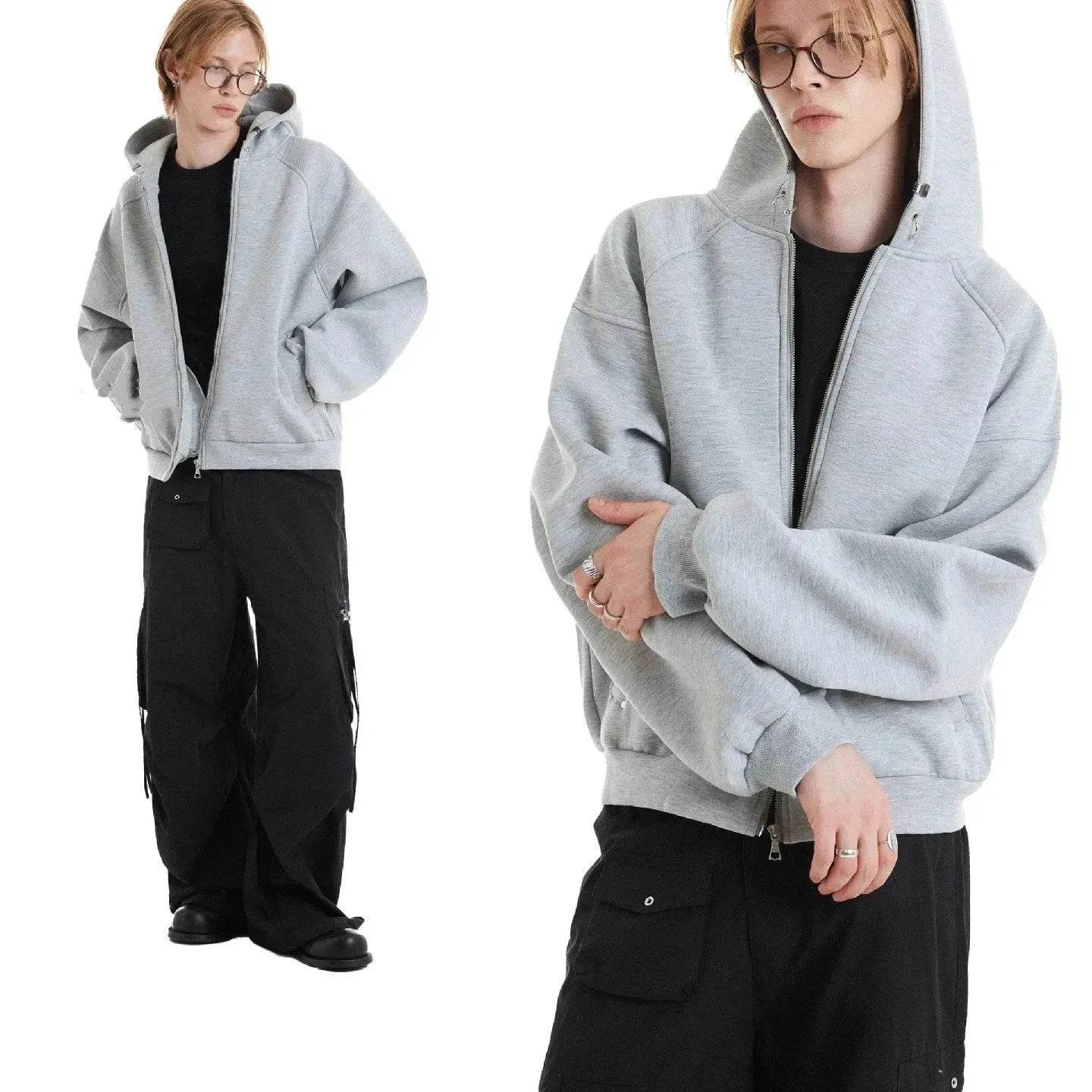 High School Teens Zip up Hoodie Sweater For Men And Women