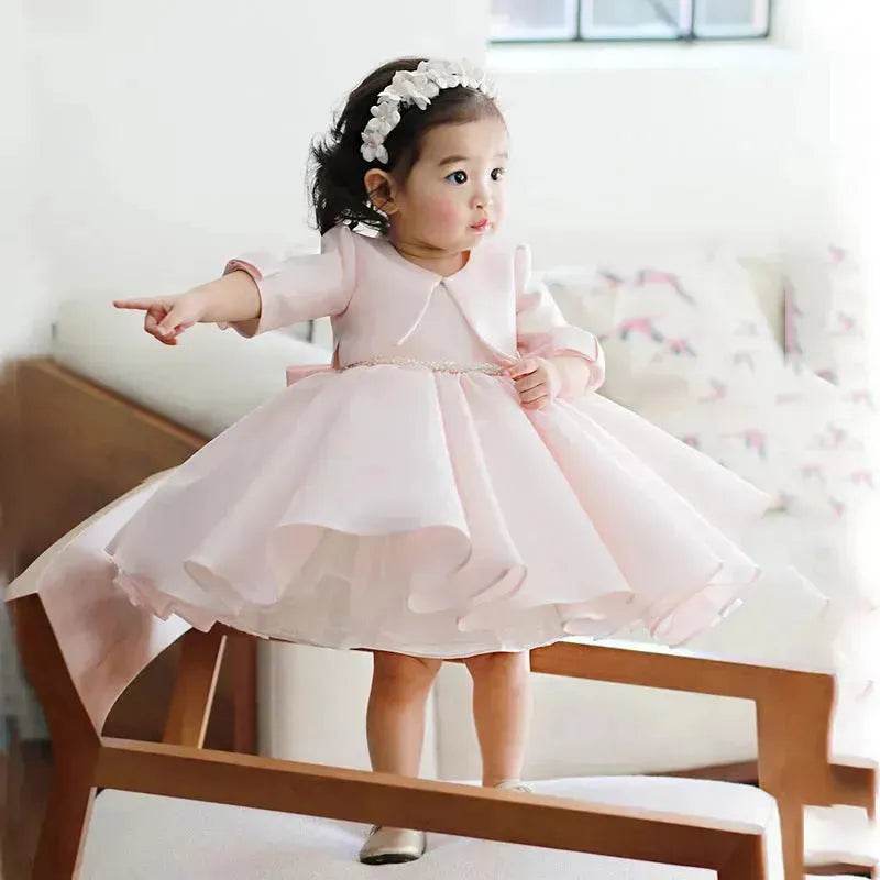 Little Bridesmaid  Flower Girl Dress Princess ball dress for baby girl