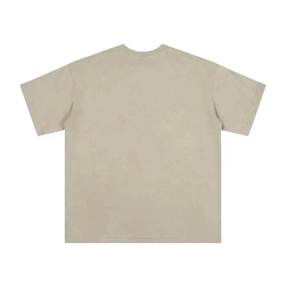 English Letter Short Sleeve Cotton