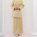 Exquisite Embroidery Two-piece Suit for Turkey Dubai Middle East Women Abaya inspired