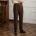 Men Autumn And Winter Corduroy Smooth Ankle-length trouser for work