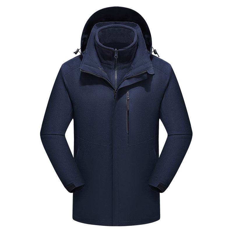 Smart Insulated Warm Detachable Hoodie Coat Jacket Men