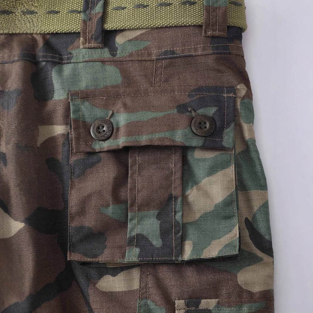 Military Camouflaged Men Tactical Mountain Cargo Pant Trousers