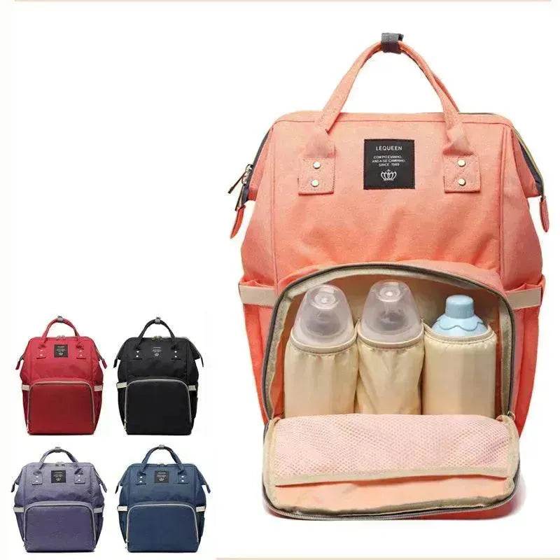 Fashion Brest feeding Mummy Maternity Nappy Bag Backpack Nappy Changing Bag Maternity Diaper Bag