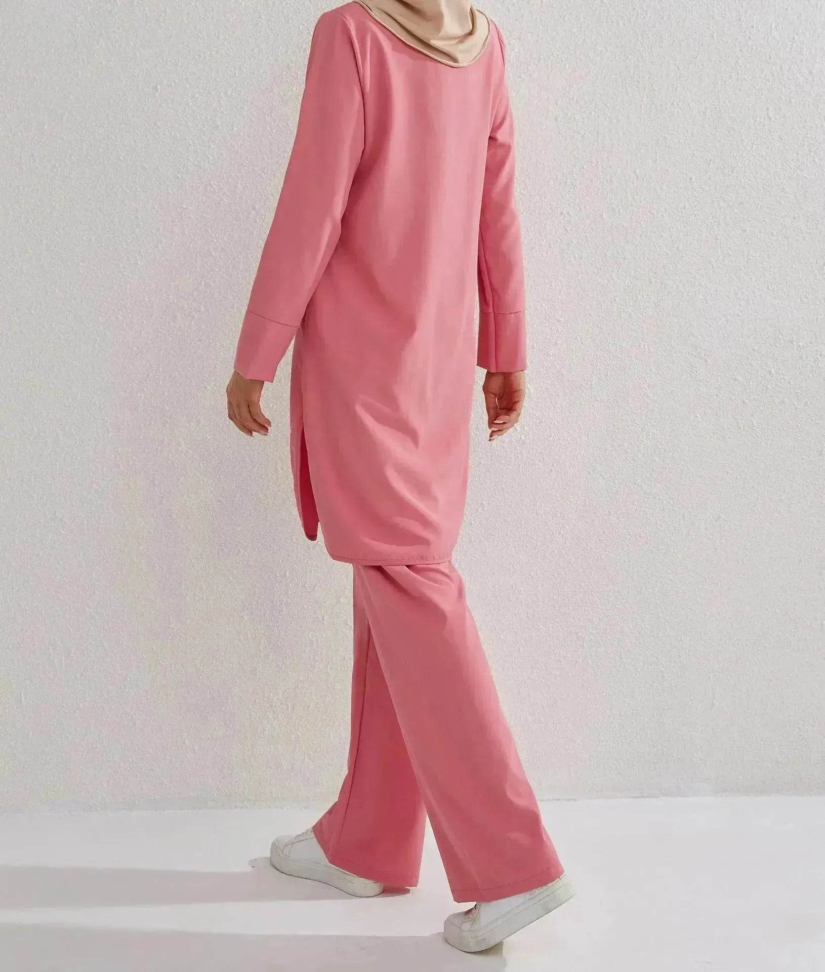 Fashion Large Size Middle East Two-piece Casual Outfit set