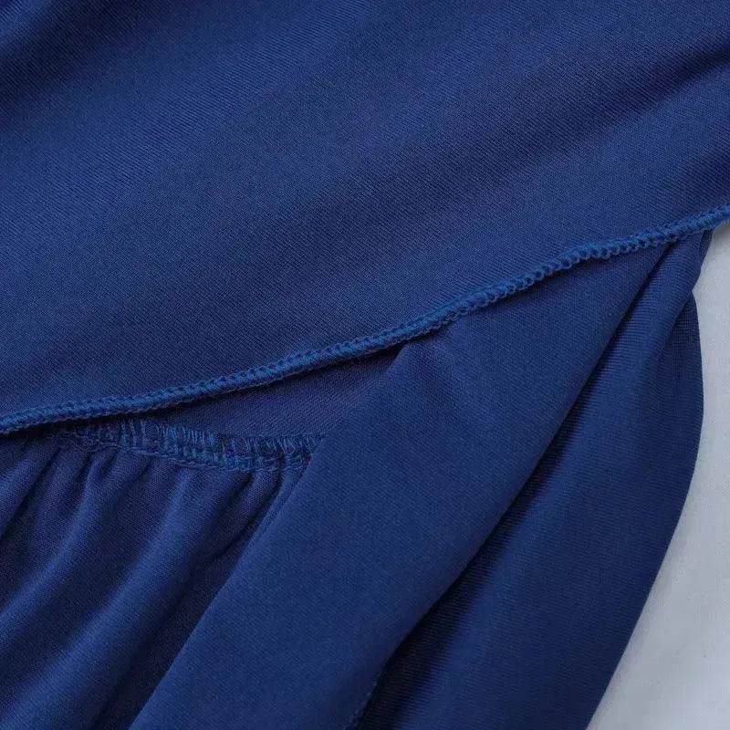 Fashion Tube Top Irregular Temperament Dress