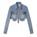 Jacket for Women – Stylish Acrylic Fiber Blue Design