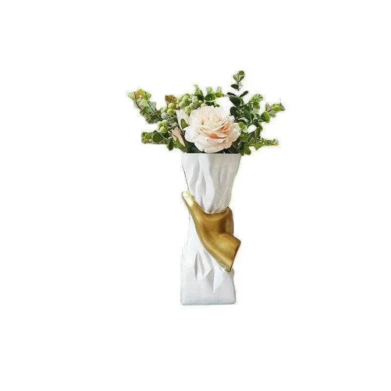 First Sight TV cabinet Office Home Ornaments dried flowers Vase