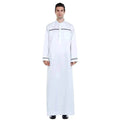 Fashionable and Elegant Foreign Trade Arab Middle East Men's Robe Moroccan Men's Jalabiya