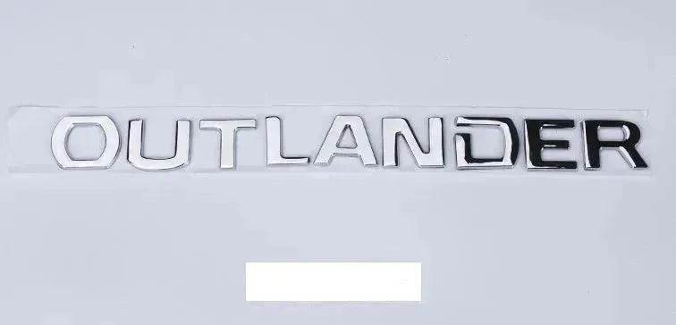 Front letter car sticker label Car Cover Word Mark