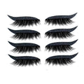 Glittering Eyeliner Sticker False lashes set