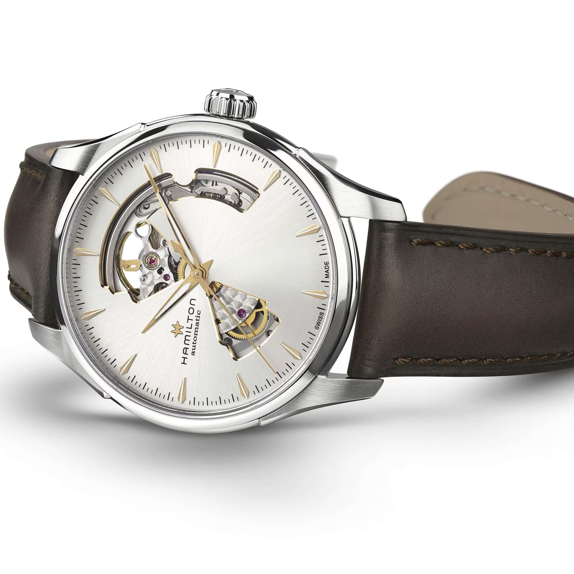 Hamilton Jazzmaster Open Heart Watch H32675551