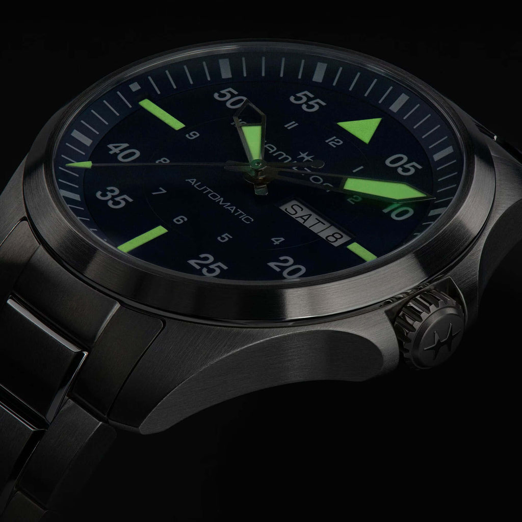 Hamilton Khaki Aviation Pilot Day Date H64635140