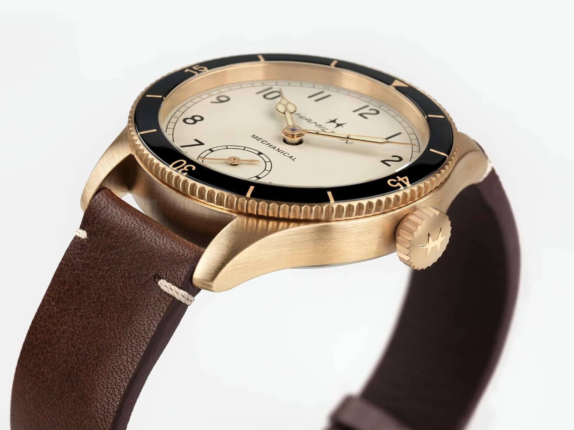 Hamilton Khaki Aviation Pilot Pioneer Mechanical Bronze 43mm Watch H76709510