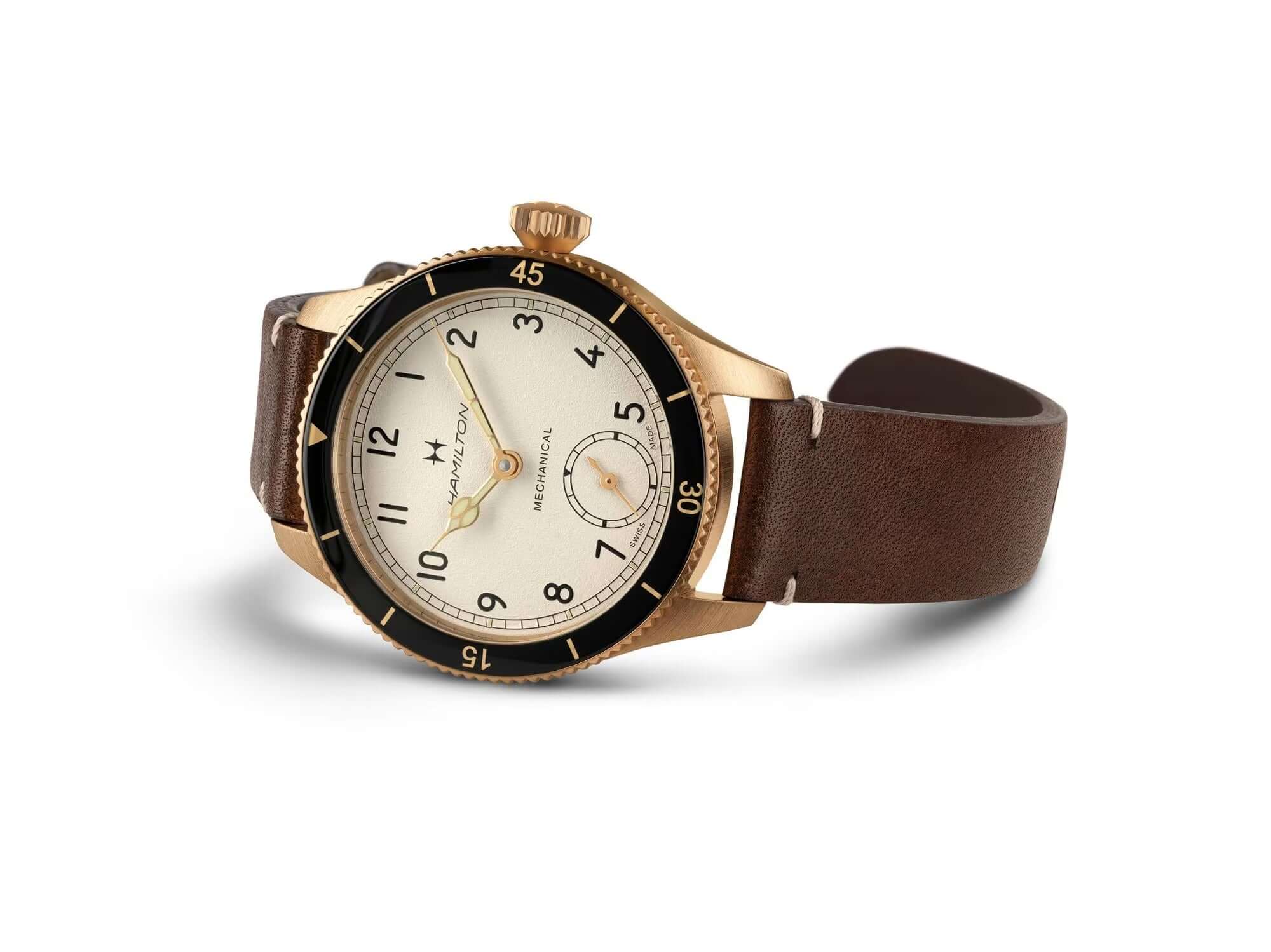 Hamilton Khaki Aviation Pilot Pioneer Mechanical Bronze 43mm Watch H76709510