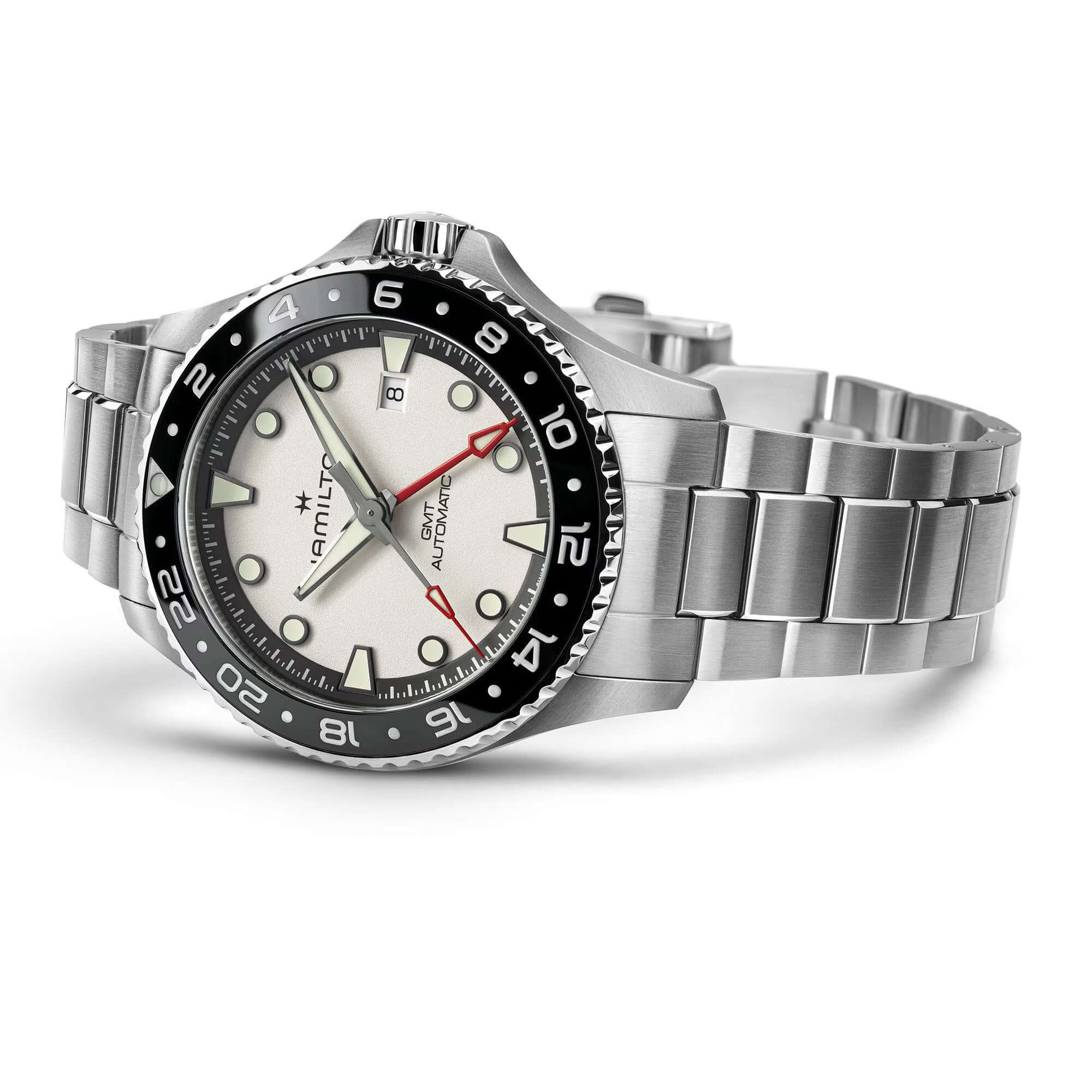 Hamilton Khaki Navy Scuba Automatic GMT 43mm Watch H82555150