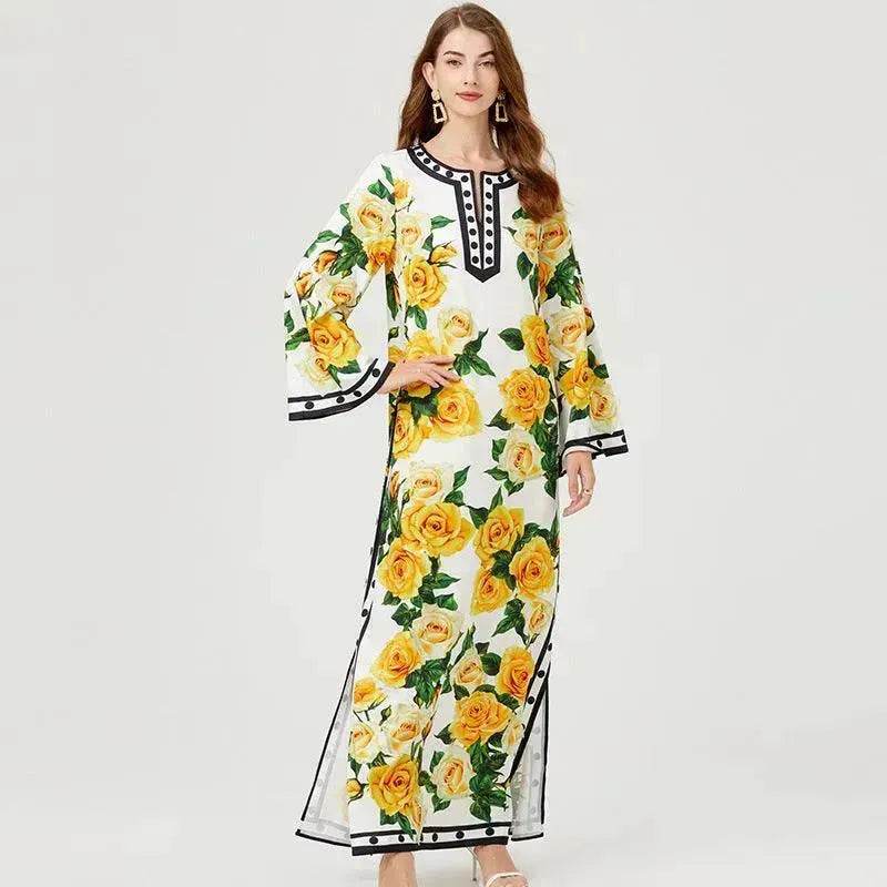 Loose Bohemian Holiday Dress Women