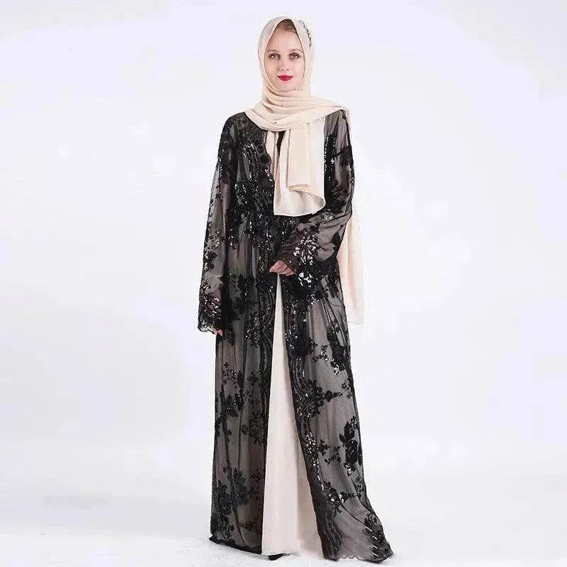 Luxury sequined Arab  robe