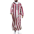 Men's Long Robe Hoodie Moroccan Men's Jalabiya