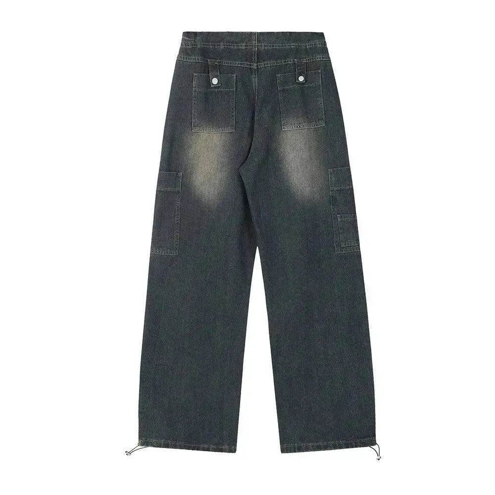 Men's Denim Trousers For Workwear Washing